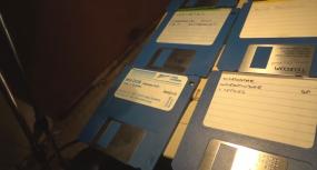 Zenith branded MS-DOS disk, among others with BT branding.